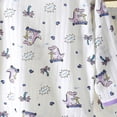 thumbnail image 3 of WUANDIXFA Toddler Boy Pajamas 1-13 Years Fall Cotton Soft Cartoon Short Sleeve Shirts Pant Birthday Pajamas Toddler,Light Purple,8-9 Years, 3 of 3