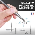 thumbnail image 5 of Kit de Destornilladores de Precisión 128 en 1 con Eje Flexible Magnético, Herramienta de Reparación Profesional para PC, Teléfono Móvil, Reloj y Cámara., 5 of 5