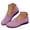 Pink, variant on Women's Flat Shoes Mesh Slip on Casual Loafers Closed Toe Summer Work Slide Shoe Outdoor Comfortable Walking Loafer Black Size 8.5