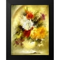 thumbnail image 2 of Bolokofsky, Ronald 15x18 Black Modern Framed Museum Art Print Titled - Golden Bouquet II, 2 of 5
