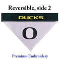 thumbnail image 2 of Pets First Collegiate Oregon Ducks Reversible Bandana - Home & Away Mesh & Premium Embroidery for DOGS & CATS, 2 of 3
