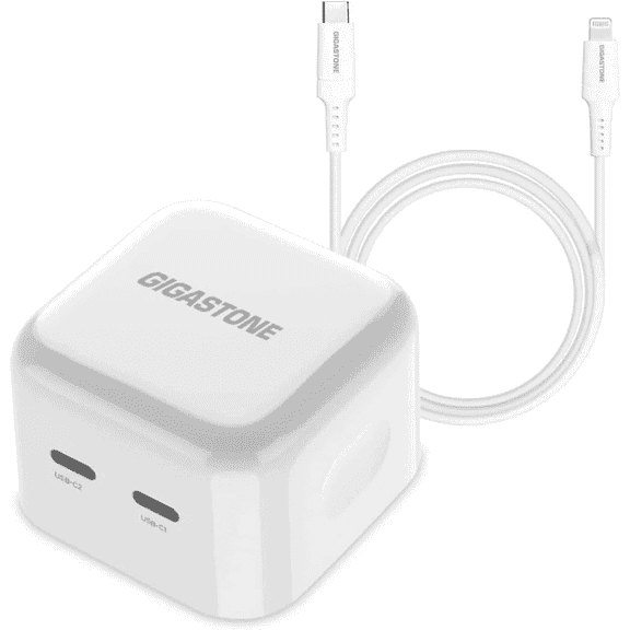 Gigastone iPhone Charger Fast Charging【Apple MFi Certified】35W USB C Charger - GS-PD-6350W-CL-7600-1-B