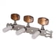 thumbnail image 3 of 4 Piezas 1:15 Sintonizador de Guitarra de Plata CláSica Clavijas de Clavijas de Clavijas para Piezas de Guitarra, 3 of 5
