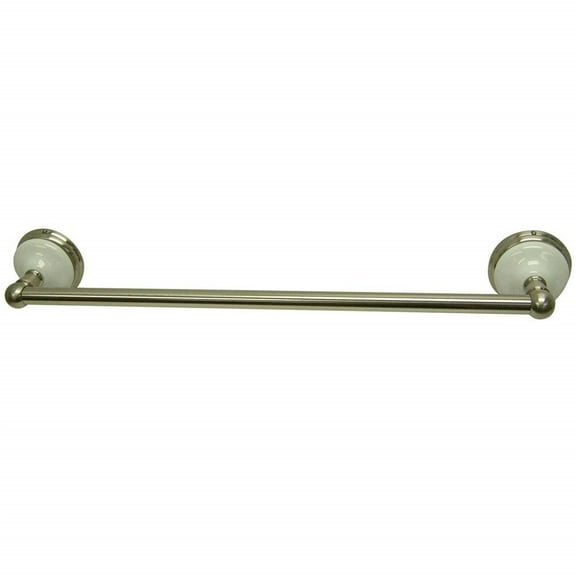 Kingston Brass BA1112SN Victorian 18-Inch Towel Bar, Brushed Nickel