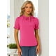 thumbnail image 2 of Top Elegante De BluDe ManCorDe OficiDe Las Camisas Del Cuello De PajariDe Las Mujeres RoCaliente XS, 2 of 5