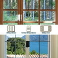 thumbnail image 2 of 4 Pack Window Sash Locks, Window Latches Replacement Sash Locks White Fits Horizontal Sliding Window, 2 of 6