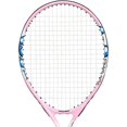 thumbnail image 2 of Junior Tennis Racquet Recreational Tennis Racket Pre-Strung Head Light Balance for Beginners Youth Kids, Good Control Grip-pink 19", 2 of 5