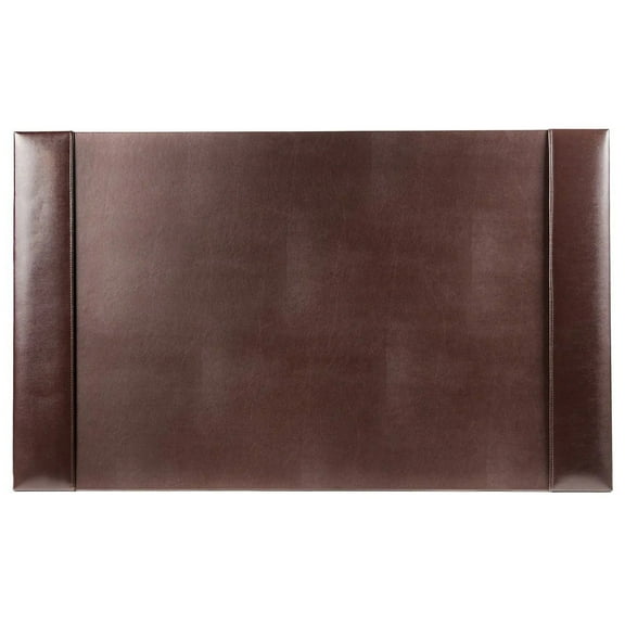 Brown 30 x 18 Econo-Line Leather Desk Pad