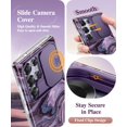 thumbnail image 3 of Funda de teléfono GVIEWIN para Samsung Galaxy S25 Ultra con funda deslizante, 3 of 8