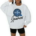 thumbnail image 3 of Women's Gameday Couture Ash Indiana State Sycamores Premium Fleece Pullover Sweatshirt, 3 of 5