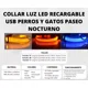 thumbnail image 3 of Collar Led Recargable Usb Perros Y Gatos Paseo (2pzs), 3 of 5