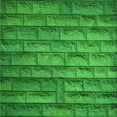 thumbnail image 1 of Ahgly Company Machine Washable Indoor Square Transitional Green Area Rugs, 7' Square, 1 of 7