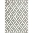 thumbnail image 2 of HomeRoots 354083 3 ft. 3 in. x 5 ft. 3 in. Microfiber Grey & Ivory Area Rug, 2 of 2
