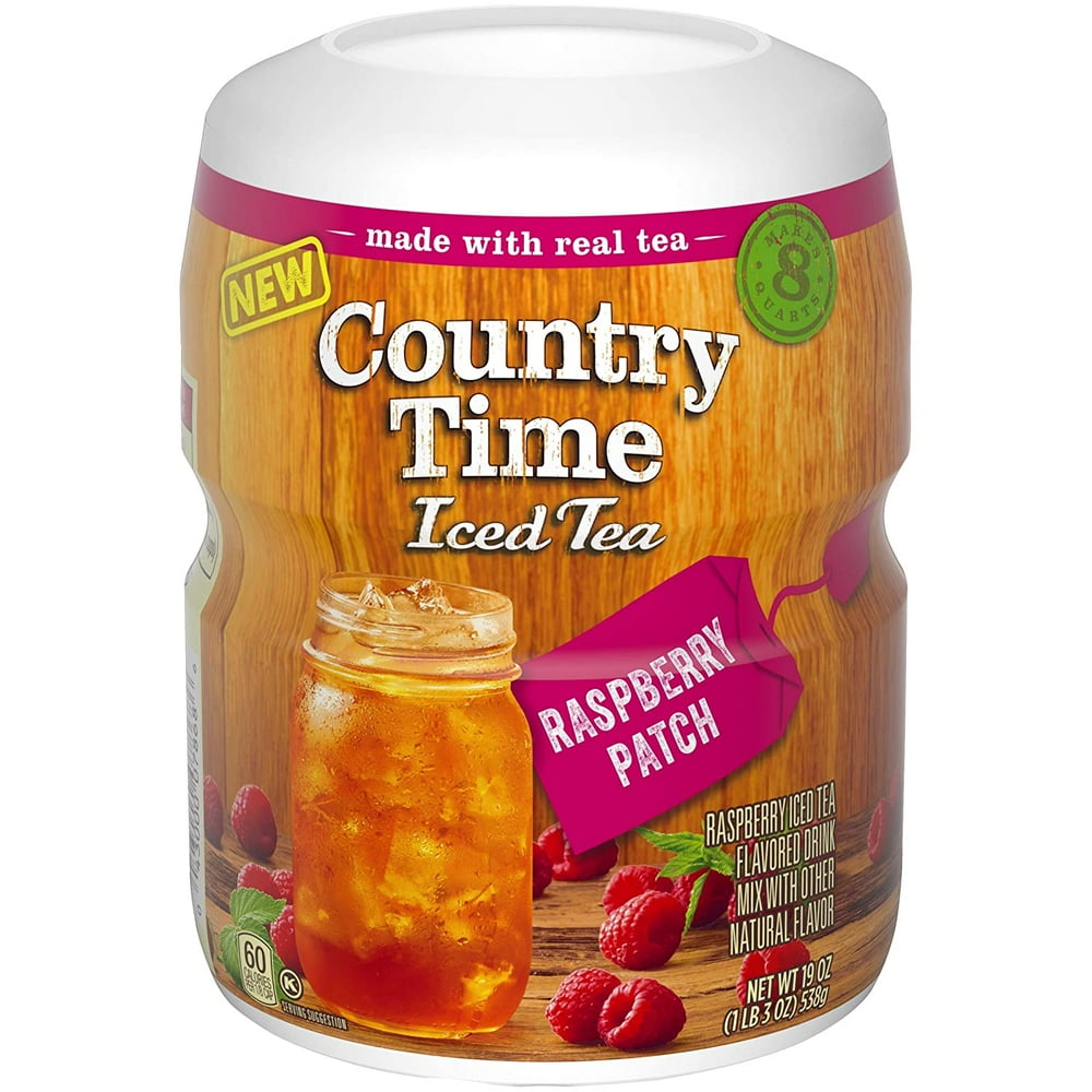 Country Time Raspberry Tea Drink Mix (19 oz Canister)
