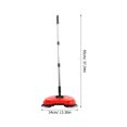 thumbnail image 2 of SHOWERORO Cleaning Sweeper Hand Push Home Sweeper with 360 Degree Rotation 1Set, 2 of 6