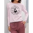 thumbnail image 2 of Raise Feminists Not Fascists Long Sleeve Women's, 2 of 4