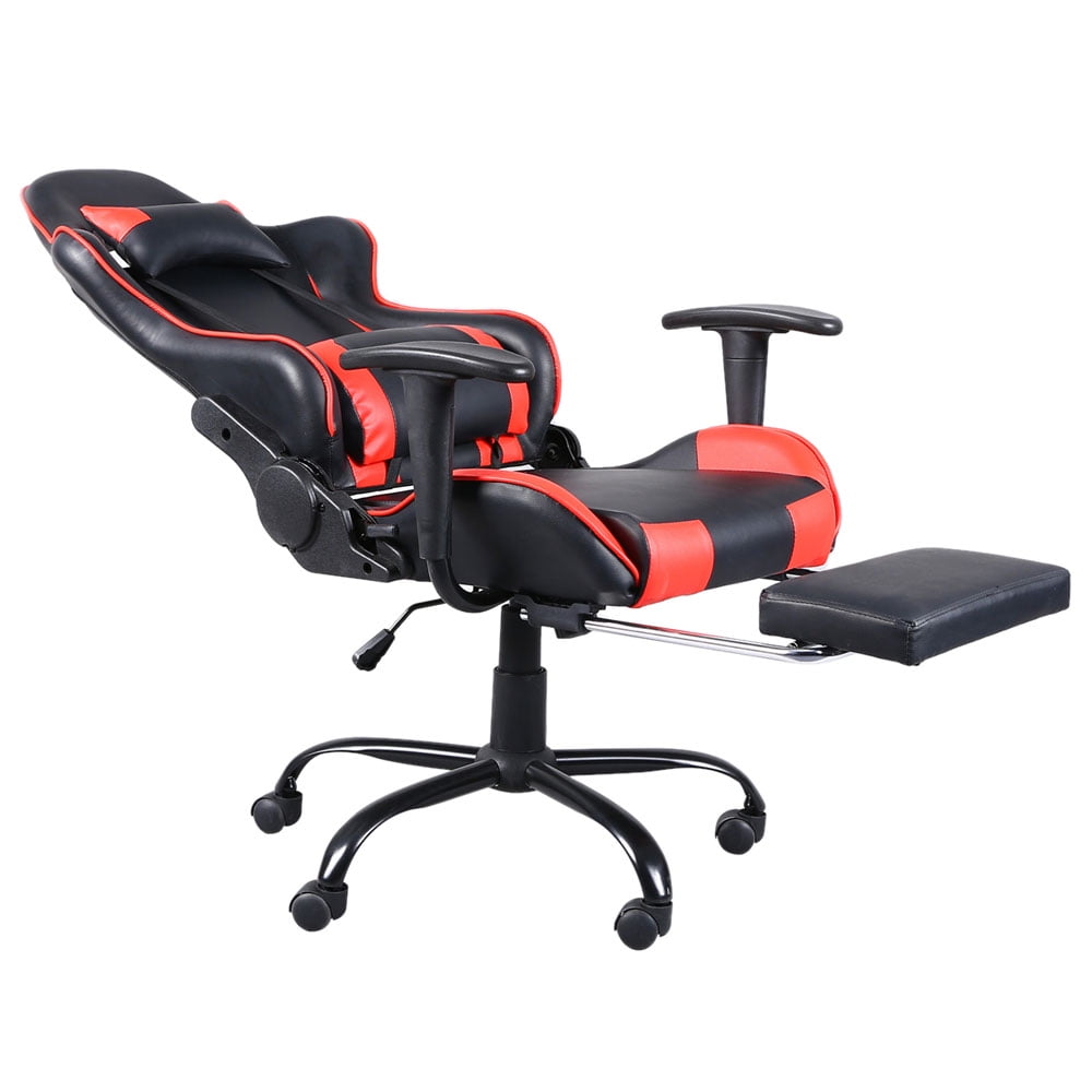 Kepooman Gaming Chair with with Headrest and Lumbar Pillow, Seat Height Adjustable Kepooman Gaming Chair with with Headrest and Lumbar Pillow, Seat Height Adjustable