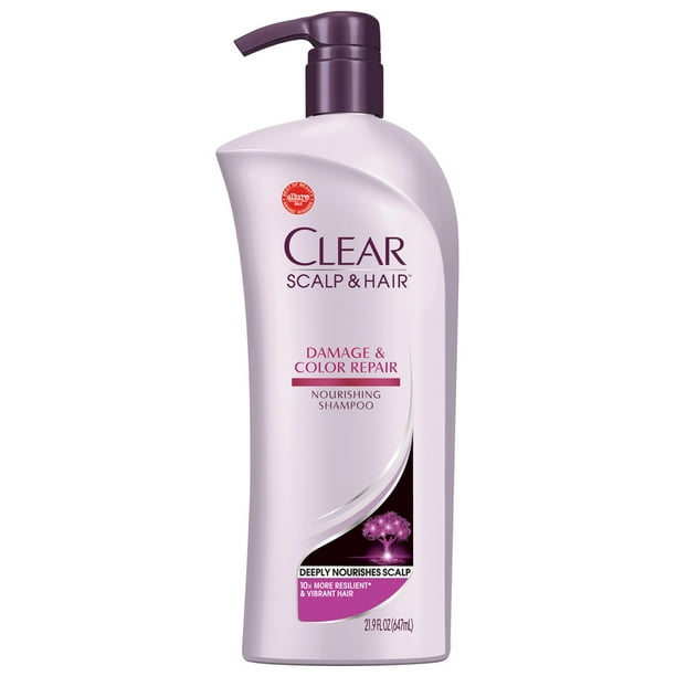 Clear Scalp and Hair Conditioner with Pump Color and Heat Conqueror 21.