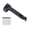 13# (Black), variant on Multifunctional Camping Hammer & Tent Stake Puller, Lightweight Tent Stake Hammer with 8 Pegs, Camping Mallet with Anti-Loss Storage Compartment & Bottle Opener for Camping & Hiking (Khaki)