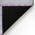 thumbnail image 3 of Surfside ASR46 Purple Washable 2 ft3 inch x 7 ft6 inch Runner Rug, 3 of 7
