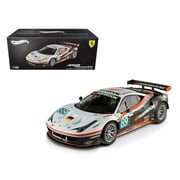 Ferrari 458 Italia GT2 24 Hours Of Le Mans #89 Elite Edition 1/18 Diecast Model Car by Hotwheels