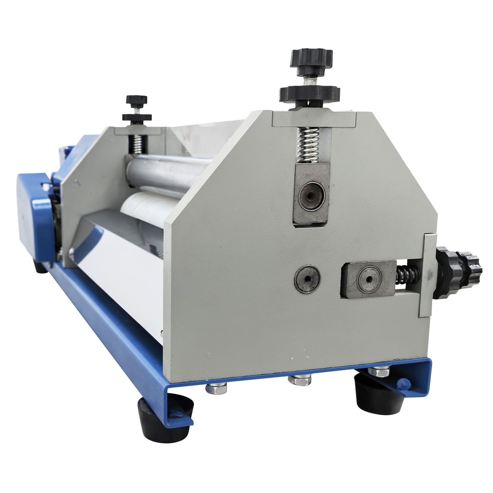 15.75" Automatic Gluing Machine Water-soluble Glue Gluing Device Soft Roller Leather Glue Coating Machine