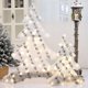 thumbnail image 4 of Christmas White Elk Snowman Glowing LED Holiday Light Gift Box Iron Home Shopping Center or Display Under Your Christmas Tree, 4 of 5