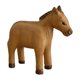 thumbnail image 2 of Figura madera, escultura artística, artesanía animal, regalo, estatua rústica nórdica, adorno para escritorio oficina, hogar, Marrón, 2 of 10