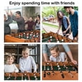 thumbnail image 4 of Gymax 48" Foosball Table Indoor Soccer Game Table Christmas Families Party Recreation, 4 of 10