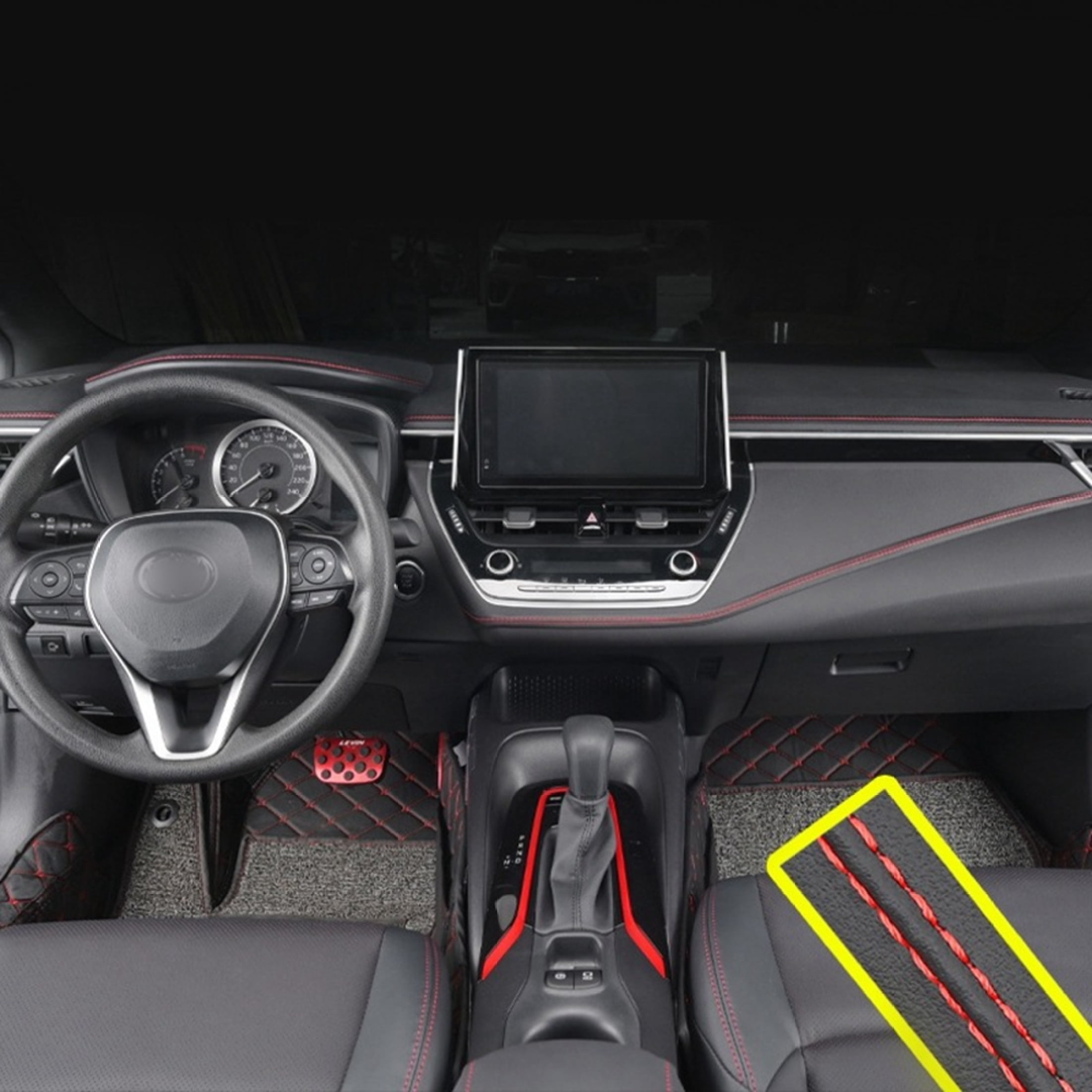 MoreChioce 8M/26.25Ft Car Interior Trim Strip Car Gap Leather