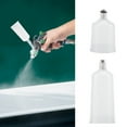 thumbnail image 1 of Spray Paint Cup Airbrush Cup Plastic Airbrush Cup 2PCS / Set Plastic Spray Paint  Airbrush Cup Pot Fastmover Threaded Connector Part, 1 of 8