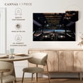 thumbnail image 5 of Elephant Stock Plane Cockpit Controls Wall Art - Horizontal Canvas Wall Art - Home Office Wall Decor - Transportation Canvas - Black And Gray Decor - 12" x 8", 5 of 8