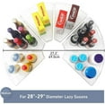 thumbnail image 6 of Organizer for 28" Diameter Corner  , Plastic Kitchen Cabinet Storage Bins with Handle, 6 Packs, 6 of 6