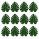 thumbnail image 1 of Hojas de Palmeras Tropicales Artificiales DecoracióN Fiesta en la Jungla Animal Verano Boda Hawaiana Mesa para el Hogar L, 1 of 5