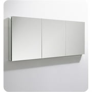 Fresca 60" Wide x 36" Tall Bathroom Medicine Cabinet w/ Mirrors