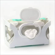 Gadjit Wet Wipes-Baby Wipes Wall Dispenser | Mounts on a Wall & Keeps Wipe Packet Within Easy Reach of Messes , Made in USA, 1 Count