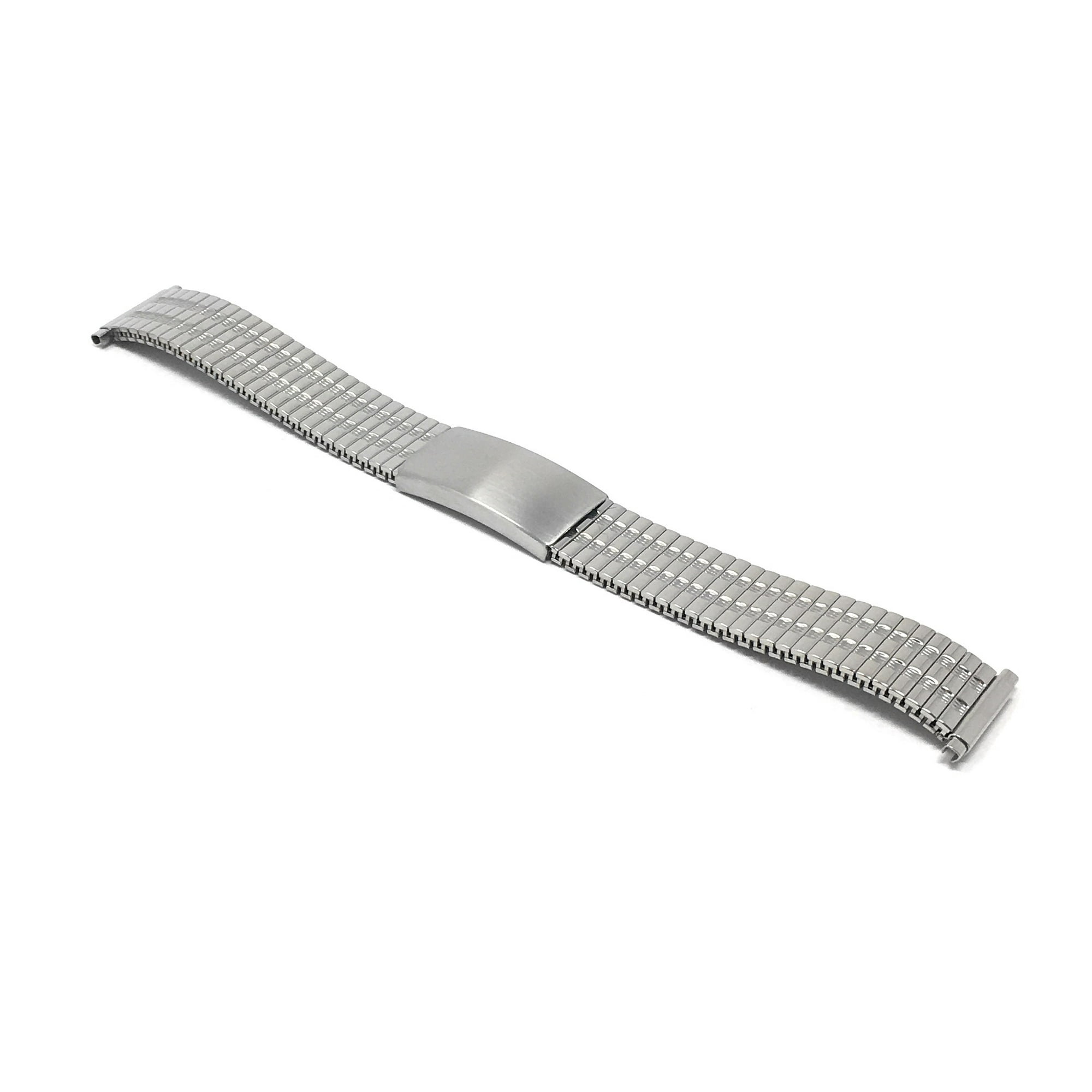 Bracelet 2Pcs Argenté PVD Boucle pour 18mm Largeur