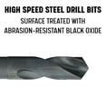 thumbnail image 2 of FRKSMD-23/64" High Speed Steel Reduced Shank Drill Bit with 1/4" Shank, DWDRSD Series, 2 of 4
