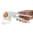 thumbnail image 3 of rompe Huevos | Separador/Galleta de Huevos fácil de Mano - Cortador de cáscara de Huevo fácil de Usar, abridor de Galletas de Huevo portátil, Utensilios de Cocina para Huevos crudos LingWen 9024736122288, 3 of 5