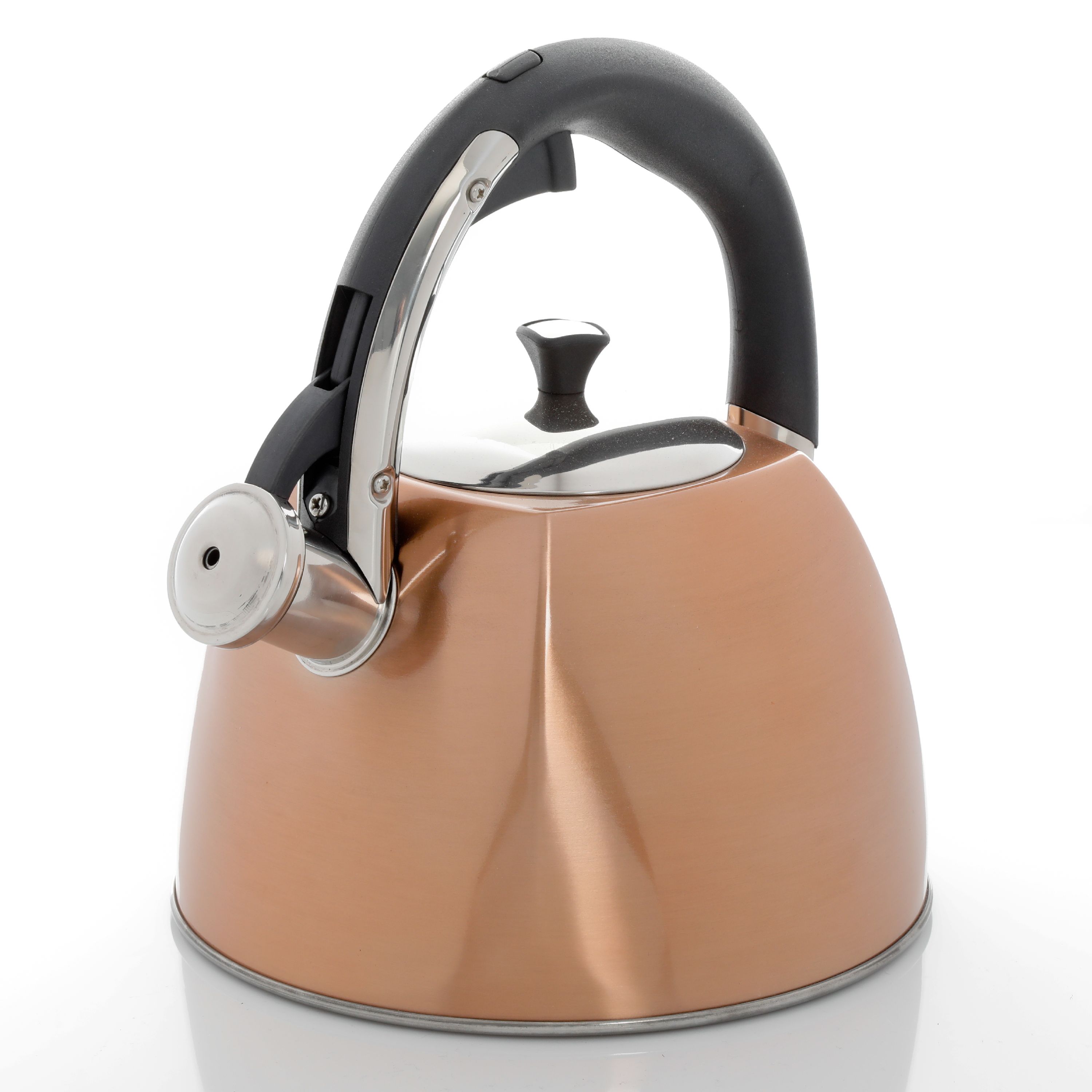 Mr. Coffee Belgrove 2.5 Quart Stainless Steel Tea Kettle in Copper - image 3 of 7