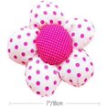 thumbnail image 1 of 1 Pair Window Curtain Tieback Clip Rose Flower Decor Rope Braided Drapery Tassels Buckle Decorative Hand-Knitted Cord Bandages, 1 of 5