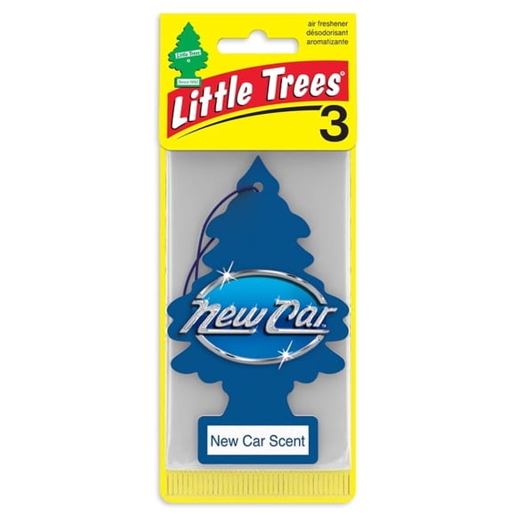 LITTLE TREES air freshener New Car Scent 3-Pack
