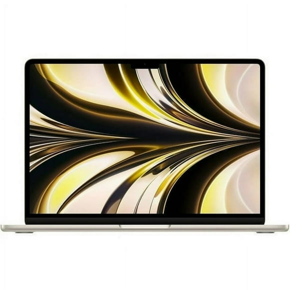 Restored 2022 Apple MacBook Air Laptop with M2 chip: 13.6-inch Liquid Retina Display, 16GB RAM, 256GB SSD Storage, Starlight, Excellent (Certified Refurbished)