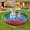 Red, variant on TeqHome Foldable Dog Kiddie Pool Heavy Duty PVC Dog Pet Bath Pool Non-Slip Collapsible Pet Pool for Outdoor Backyard 63" Blue
