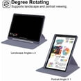 thumbnail image 2 of Funda Acrílica Giratoria 360° para iPad A16 11" / iPad 11.ª Gen 2025 (Lavanda Gris), 2 of 5