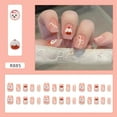 thumbnail image 1 of Parches de cobertura completa para uñas con pegamento, parches para manicura de uñas, ropa francesa, pegatina artística para uñas, adorno artístico para uñas DIY, 1 of 5