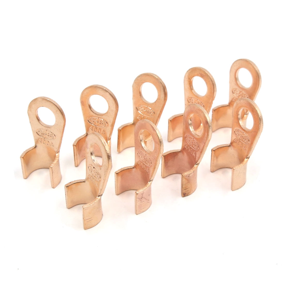10pcs OT400A Copper Cable Lugs Ring Electrical Wiring Connectors Terminals
