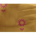 thumbnail image 4 of oneOone Georgette Viscose Fabric Stripe & Floral Artistic Decor Fabric Printed BTY 42 Inch Wide, 4 of 4