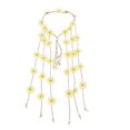 thumbnail image 1 of Diadema con forma de flor de sol pequeña, diadema con corona de margaritas para vacaciones, diadema bohemia, accesorios para el cabello para padres e hijos para mujeres, 1 of 6