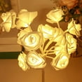 thumbnail image 4 of GFHFHITJ Faux Rose Flower Tree Lamp, 16 Heads LED Rose Table Lamp, Desktop Decoration Night Light Ornaments For Home Wedding Party Decoration, Batteries Not Included, 4 of 6